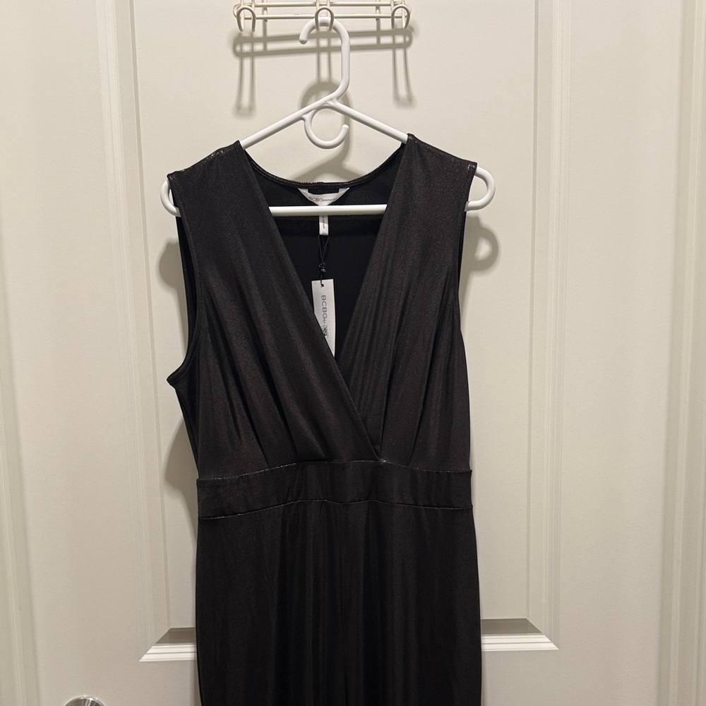 Chic Black Sleeveless Jumpsuit